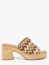 Slippers Met Hak Tamaris Veelkleurig women 44