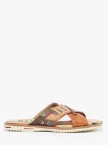 Mules Mustang Marron men 4152705