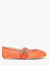 Ballerines Colors of california Orange accessoires CPATTY07