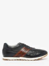Sneakers Ivar En Cuir Bugatti Bleu men 331ARX01