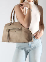 Sac Port paule Bubble Miniprix Beige bubble 2131-vue-porte
