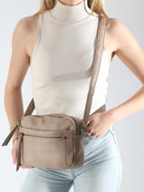 Sac Bandoulire Bubble Miniprix Beige bubble 2235-vue-porte