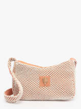 Sac Bandoulire Estival Coton Le voyage en panier Orange estival PM851