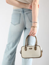 Sac Port Main Et Bandoulire Deauville David jones Beige deauville CM7340-vue-porte