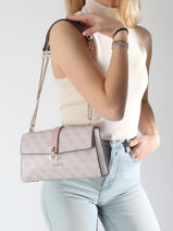 Cross Body Tas Zamira Guess Roze zamira SG962921-vue-porte