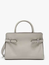 Sac Port Main Emie Cuir Le tanneur Gris emie TEMI16M1
