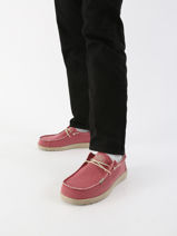 Mocassins Wally Braided Hey dude Blauw men 40003-vue-porte