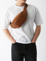 Sac Banane Arthur & aston Marron leon 4-vue-porte
