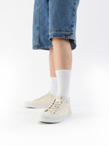 Sneakers Mustang Beige women 1376308-vue-porte