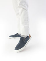 Sneakers Mustang Bleu men 4198402-vue-porte
