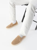 Mocassins Ilse jacobsen Bleu men TULIP140-vue-porte