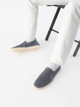 Mocassins Ilse jacobsen Blauw men TULIP140-vue-porte