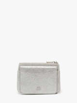 Porte-monnaie Cuir Mila louise Argent vintage 3853X