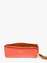 Porte-cartes Origami Cuir Lancel Orange origami A13422-vue-porte