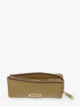 Porte-cartes Angle Cuir Lancel Vert angele A13158-vue-porte