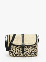 Cross Body Tas Kailani Papier Les tropeziennes Beige kailani TZ02