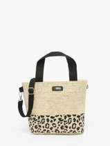 Cross Body Tas Kailani Papier Les tropeziennes Beige kailani TZ03