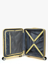 Valise Cabine Soundbox American tourister Jaune soundbox 32G001-vue-porte