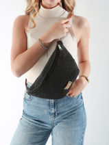 Sac Banane Le voyage en panier Noir l