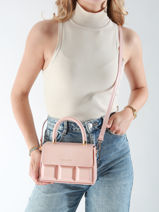 Sac Bandoulire City Miniprix Rose city YL26001-vue-porte