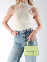 Sac Bandoulire City Miniprix Vert city YL26001-vue-porte