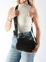 Cross Body Tas Plum David jones Zwart plum CM7476-vue-porte