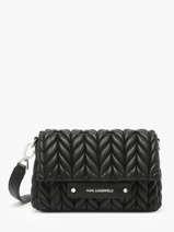 Sac Bandouli�re K Weave Polyurethane Karl lagerfeld Noir k weave A2W30153