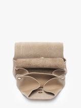 Portemonnee La Suite Leder Paul marius Beige la suite GUSTASUI-vue-porte