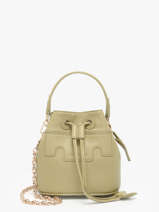 Sac Bandoulire La Suite Cuir Paul marius Vert la suite CAPUXSUI