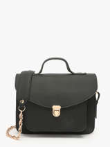 Cross Body Tas La Suite Leder Paul marius Zwart la suite GEOR2SUI