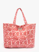 Sac Port paule Floral Coton Bindi atelier Rose floral MS