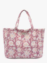 Sac Porté épaule Floral Coton Bindi atelier Rose floral MS