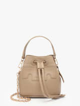 Sac Bandoulire La Suite Cuir Paul marius Beige la suite CAPUXSUI