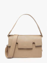 Sac Port paule La Suite Cuir Paul marius Beige la suite GABRISUI
