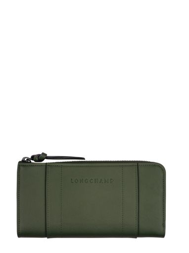 Longchamp Longchamp 3d Portefeuille Marron