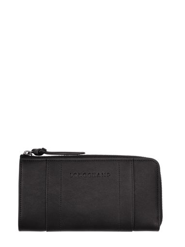 Longchamp Longchamp 3d Portefeuille Noir