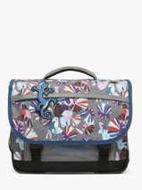 Cartable 2 Compartiments Cameleon Gris actual PBBACA35