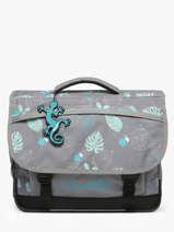 Cartable 2 Compartiments Cameleon Gris actual PBBACA38