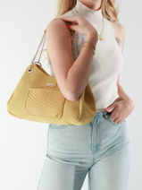 Sac Port paule Moana Les tropeziennes Jaune moana TZ01-vue-porte