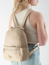 Sac  Dos Mimosa By byblos Beige mimosa BS30B01-vue-porte