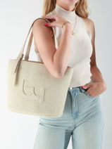 Schoudertas Creta By byblos Beige creta BS35A02-vue-porte