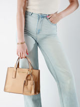 Handtassen Samantha Valentino Bruin samantha VBS8YA04-vue-porte