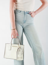 Sac  Main Samantha Valentino Blanc samantha VBS8YA04-vue-porte
