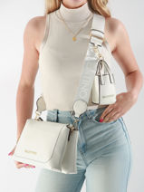 Sac Bandoulire Samantha Valentino Blanc samantha VBS8YA42-vue-porte