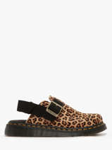 Mules Jorge Iii En Cuir Dr martens Marron women 41088200