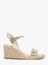 Sandales Talon Compens Tamaris Or women 42