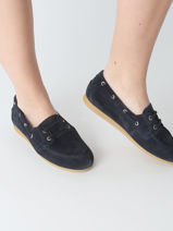 Chaussures Bateau En Cuir Tamaris Marron accessoires 44-vue-porte