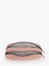 Pennenzak 2 Compartimenten Cameleon Roze vintage color - VIC-TROU-vue-porte
