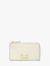 Kaarthouder Angle Leder Lancel Beige angele A13158