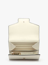 Portefeuille Cuir Lancel Beige angele A13161-vue-porte